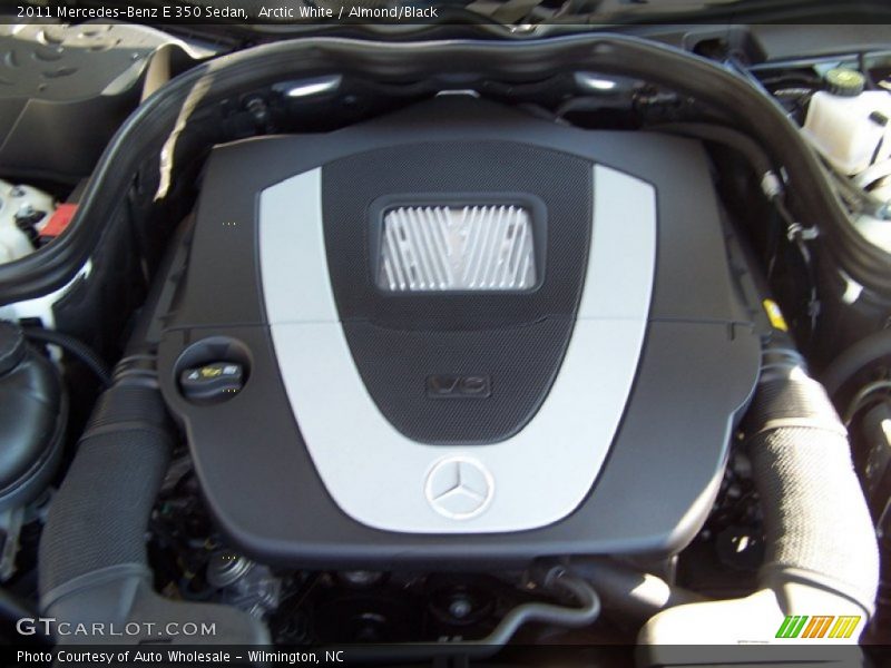 Arctic White / Almond/Black 2011 Mercedes-Benz E 350 Sedan