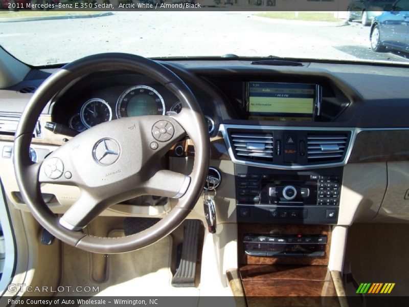 Arctic White / Almond/Black 2011 Mercedes-Benz E 350 Sedan