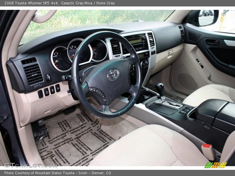 Galactic Gray Mica / Stone Gray 2008 Toyota 4Runner SR5 4x4