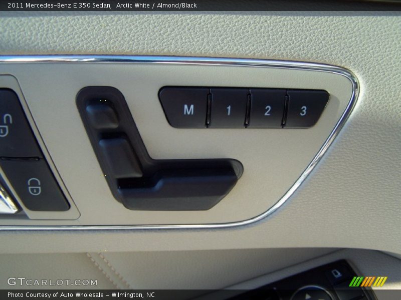 Arctic White / Almond/Black 2011 Mercedes-Benz E 350 Sedan
