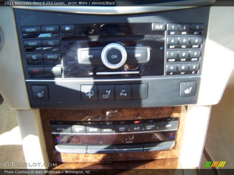 Arctic White / Almond/Black 2011 Mercedes-Benz E 350 Sedan