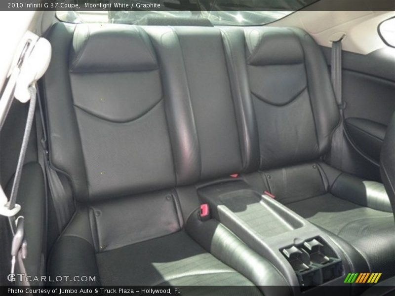 Moonlight White / Graphite 2010 Infiniti G 37 Coupe