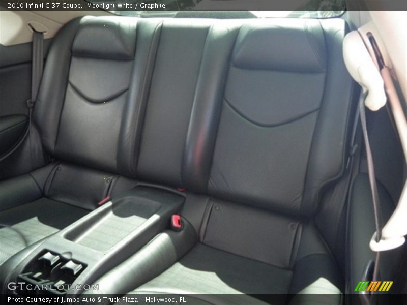 Moonlight White / Graphite 2010 Infiniti G 37 Coupe