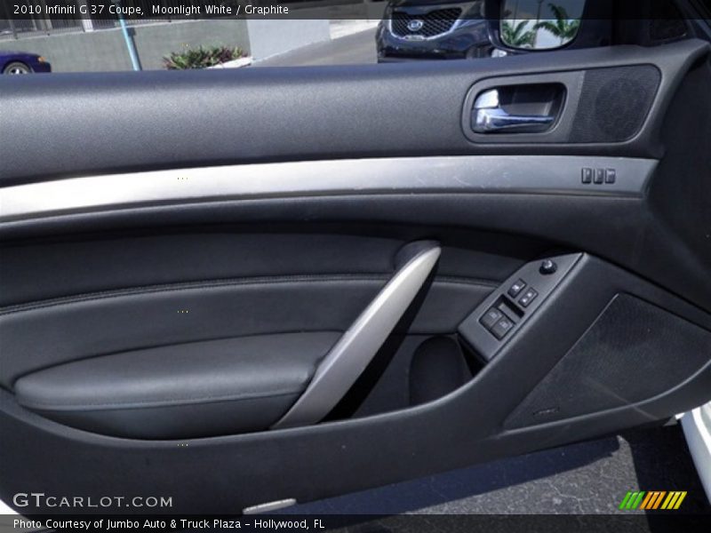 Moonlight White / Graphite 2010 Infiniti G 37 Coupe