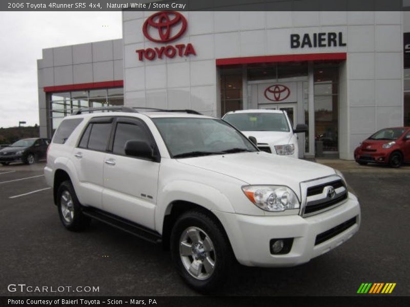 Natural White / Stone Gray 2006 Toyota 4Runner SR5 4x4
