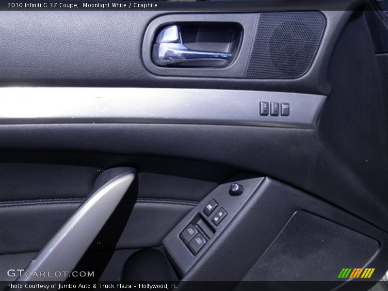 Moonlight White / Graphite 2010 Infiniti G 37 Coupe