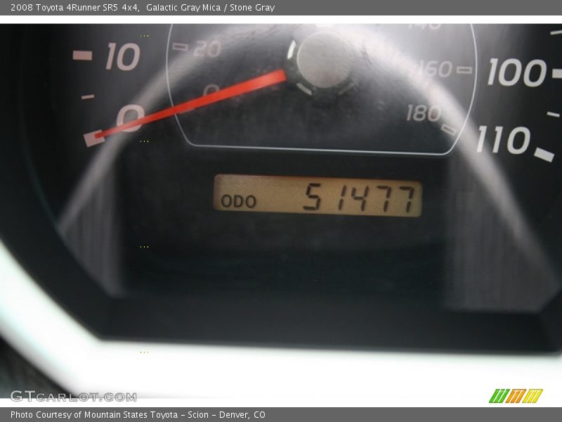 Galactic Gray Mica / Stone Gray 2008 Toyota 4Runner SR5 4x4