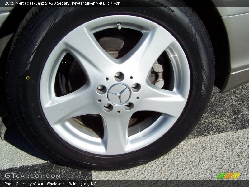 Pewter Silver Metallic / Ash 2005 Mercedes-Benz S 430 Sedan
