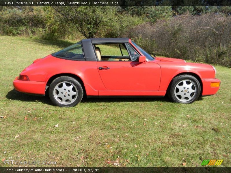  1991 911 Carrera 2 Targa Guards Red