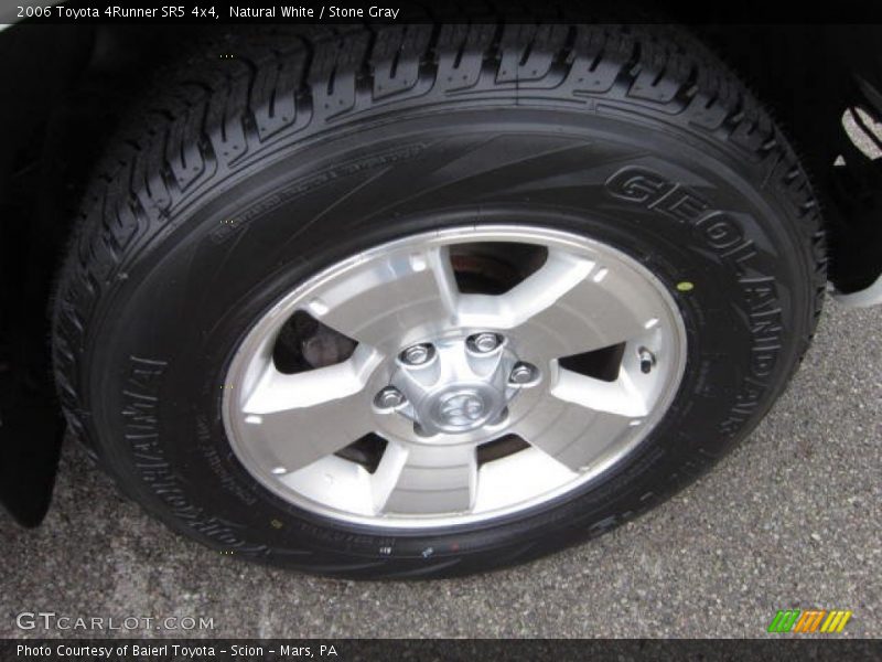 Natural White / Stone Gray 2006 Toyota 4Runner SR5 4x4