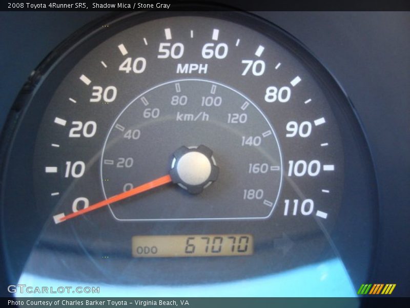 Shadow Mica / Stone Gray 2008 Toyota 4Runner SR5