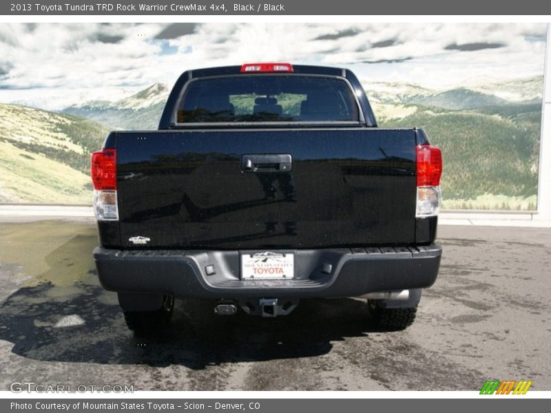 Black / Black 2013 Toyota Tundra TRD Rock Warrior CrewMax 4x4