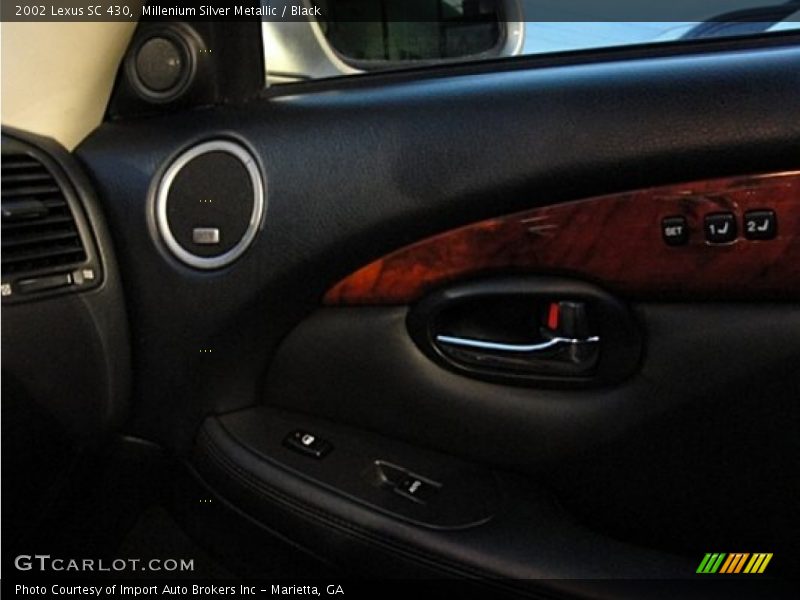 Millenium Silver Metallic / Black 2002 Lexus SC 430