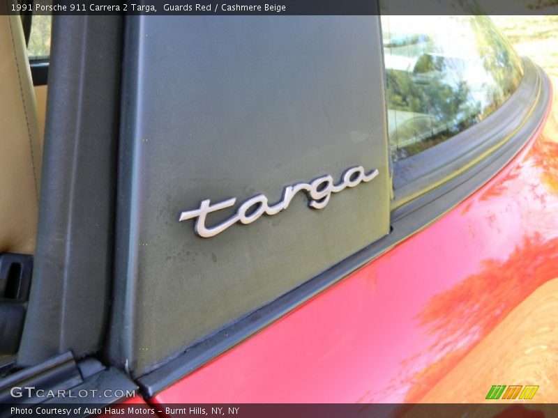  1991 911 Carrera 2 Targa Logo