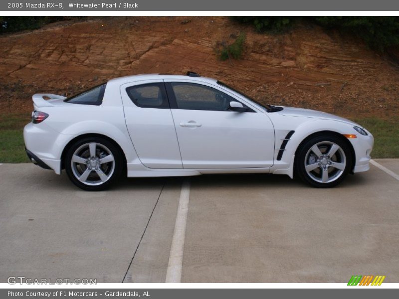 Whitewater Pearl / Black 2005 Mazda RX-8