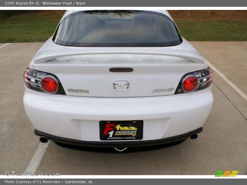 Whitewater Pearl / Black 2005 Mazda RX-8