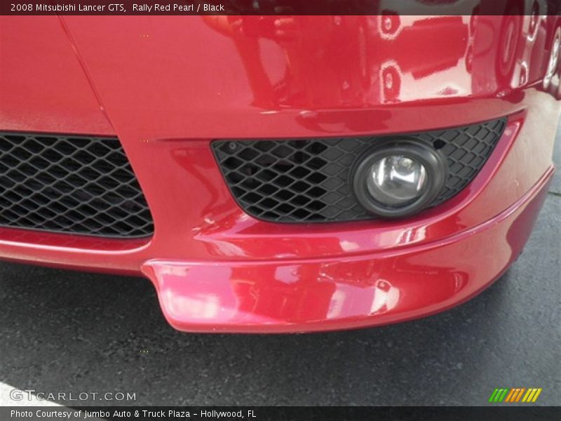 Rally Red Pearl / Black 2008 Mitsubishi Lancer GTS