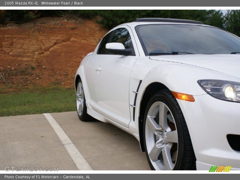 Whitewater Pearl / Black 2005 Mazda RX-8