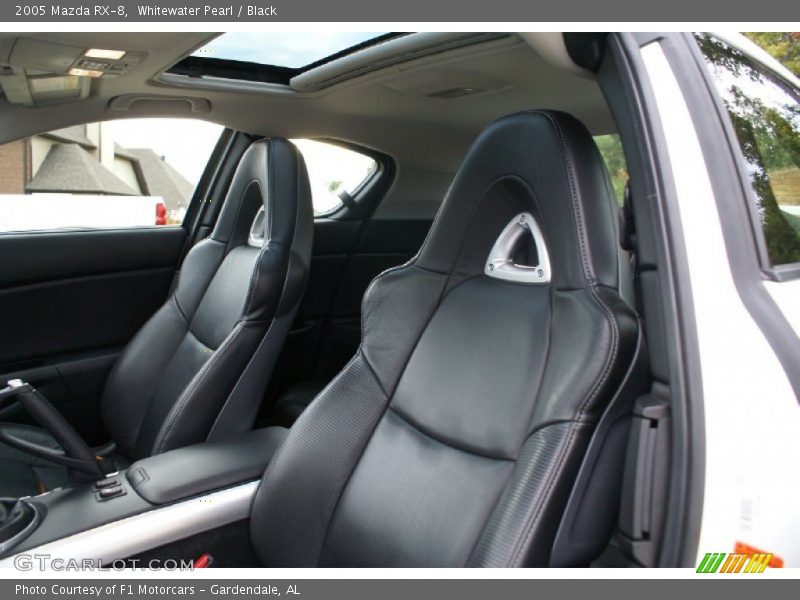 Whitewater Pearl / Black 2005 Mazda RX-8