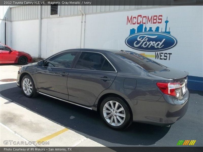 Magnetic Gray Metallic / Ivory 2012 Toyota Camry XLE V6