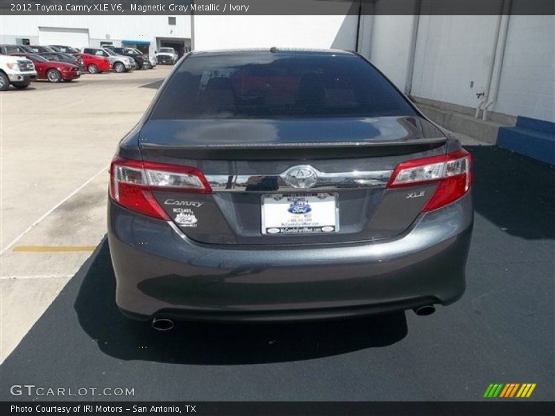Magnetic Gray Metallic / Ivory 2012 Toyota Camry XLE V6