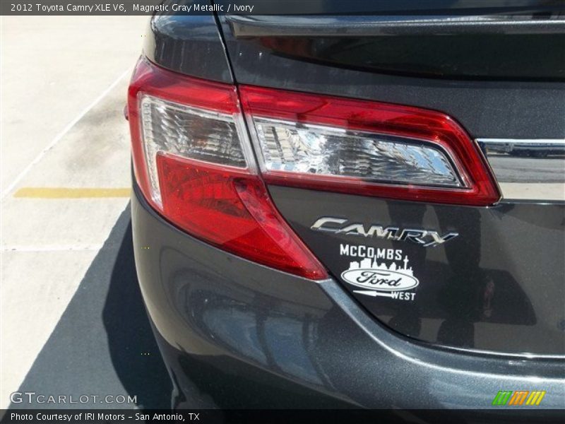 Magnetic Gray Metallic / Ivory 2012 Toyota Camry XLE V6