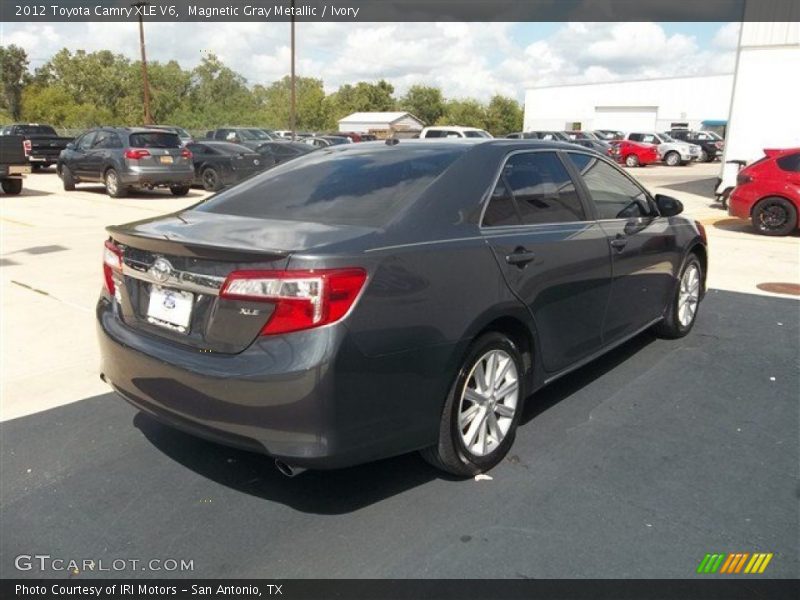 Magnetic Gray Metallic / Ivory 2012 Toyota Camry XLE V6