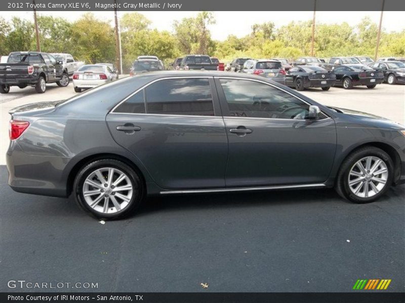 Magnetic Gray Metallic / Ivory 2012 Toyota Camry XLE V6