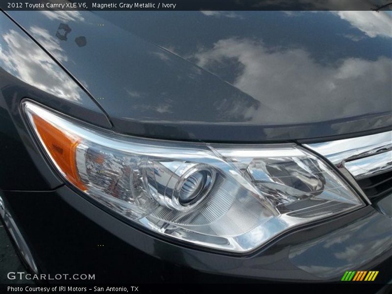 Magnetic Gray Metallic / Ivory 2012 Toyota Camry XLE V6
