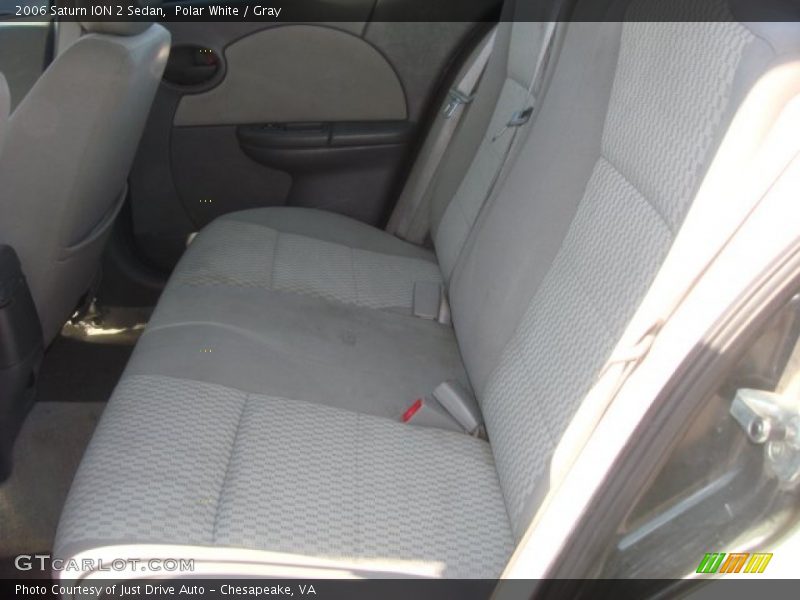 Polar White / Gray 2006 Saturn ION 2 Sedan