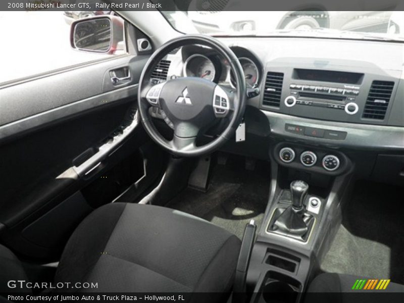 Rally Red Pearl / Black 2008 Mitsubishi Lancer GTS