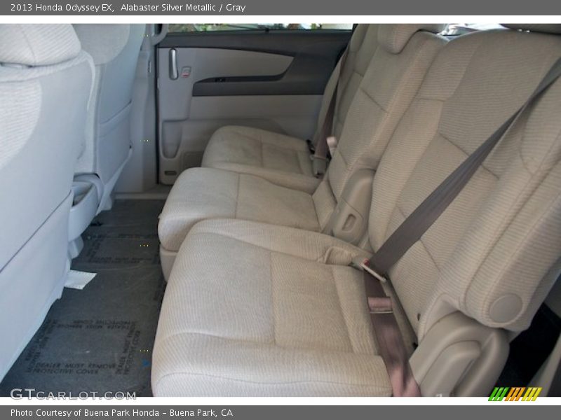 Alabaster Silver Metallic / Gray 2013 Honda Odyssey EX