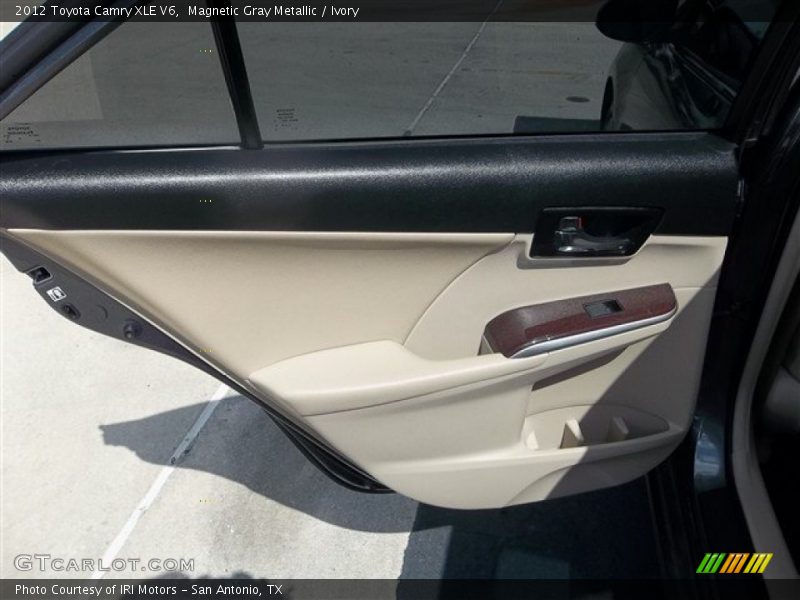 Magnetic Gray Metallic / Ivory 2012 Toyota Camry XLE V6
