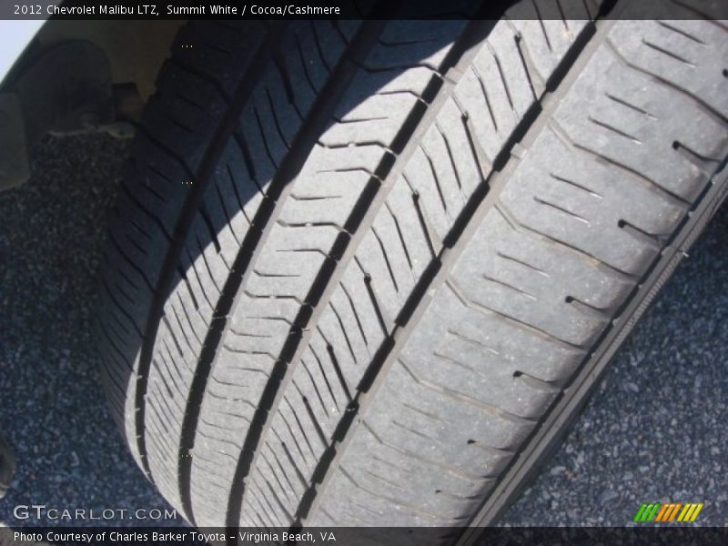 Summit White / Cocoa/Cashmere 2012 Chevrolet Malibu LTZ