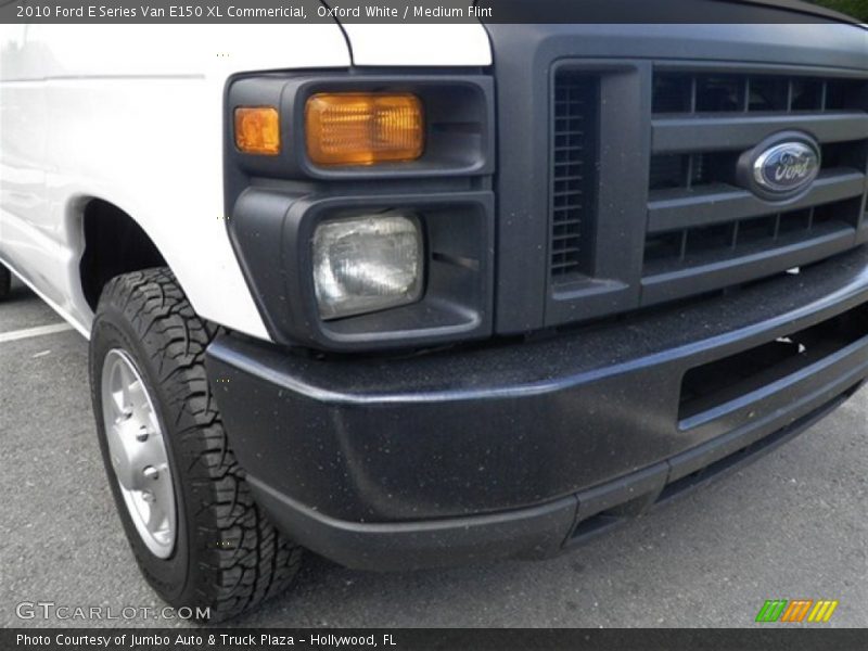 Oxford White / Medium Flint 2010 Ford E Series Van E150 XL Commericial