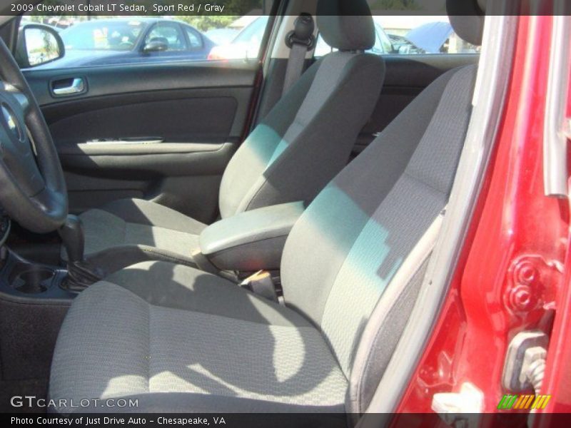Sport Red / Gray 2009 Chevrolet Cobalt LT Sedan