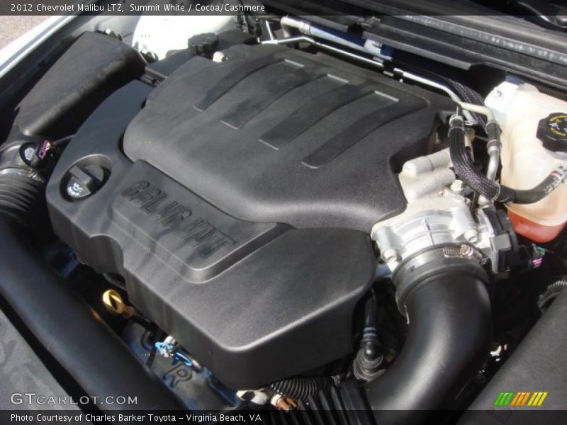 Summit White / Cocoa/Cashmere 2012 Chevrolet Malibu LTZ