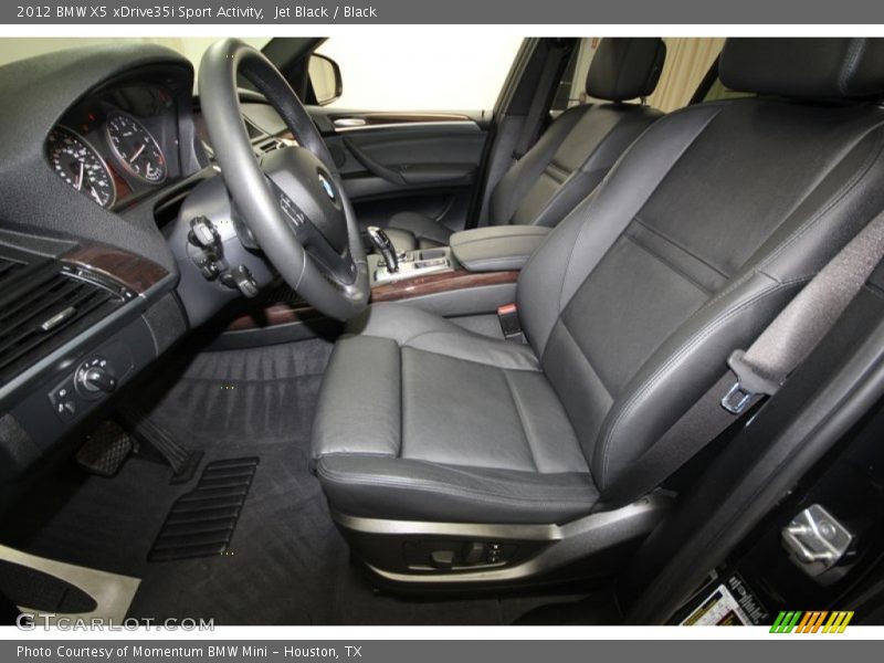 Jet Black / Black 2012 BMW X5 xDrive35i Sport Activity