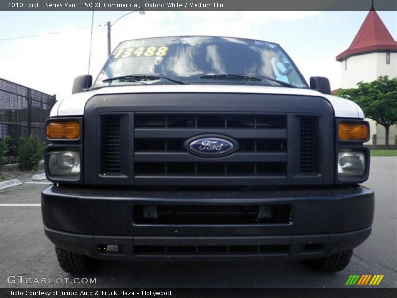 Oxford White / Medium Flint 2010 Ford E Series Van E150 XL Commericial