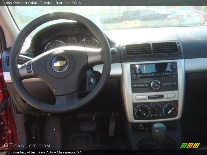 Sport Red / Gray 2009 Chevrolet Cobalt LT Sedan