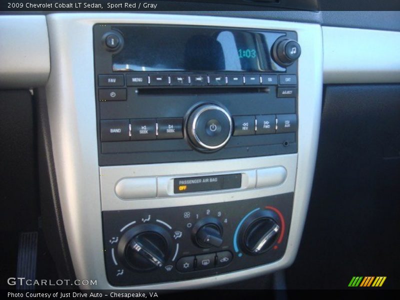 Sport Red / Gray 2009 Chevrolet Cobalt LT Sedan