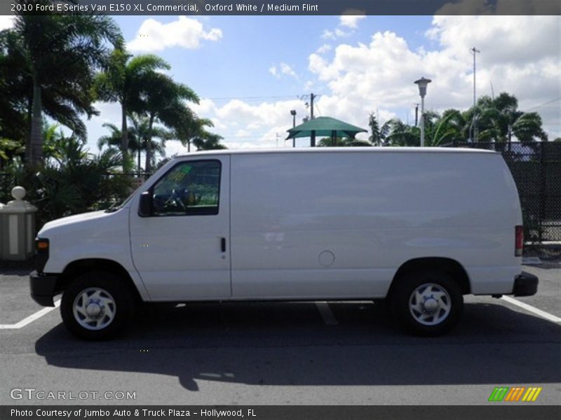 Oxford White / Medium Flint 2010 Ford E Series Van E150 XL Commericial