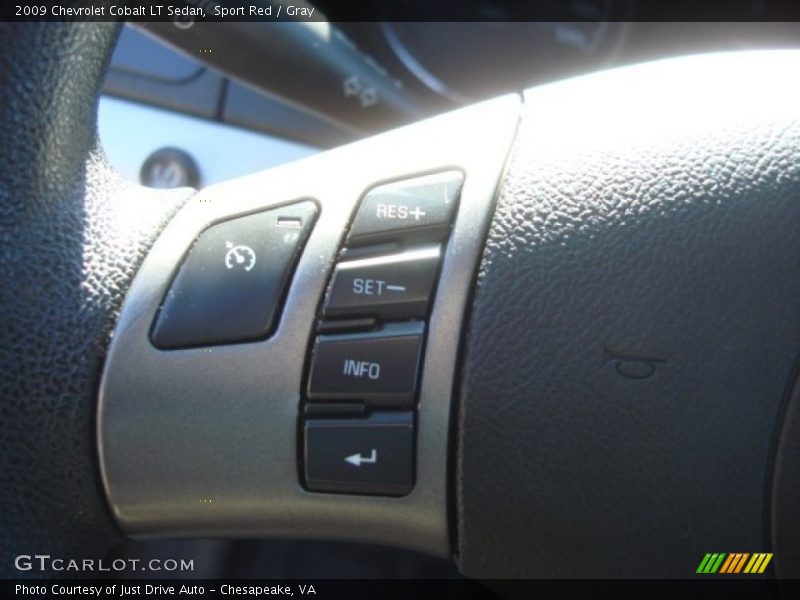 Sport Red / Gray 2009 Chevrolet Cobalt LT Sedan