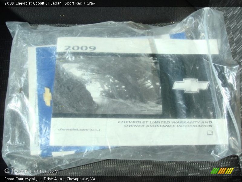 Sport Red / Gray 2009 Chevrolet Cobalt LT Sedan