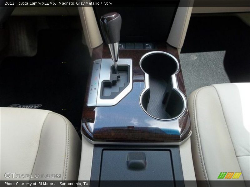 Magnetic Gray Metallic / Ivory 2012 Toyota Camry XLE V6