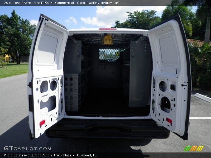 Oxford White / Medium Flint 2010 Ford E Series Van E150 XL Commericial