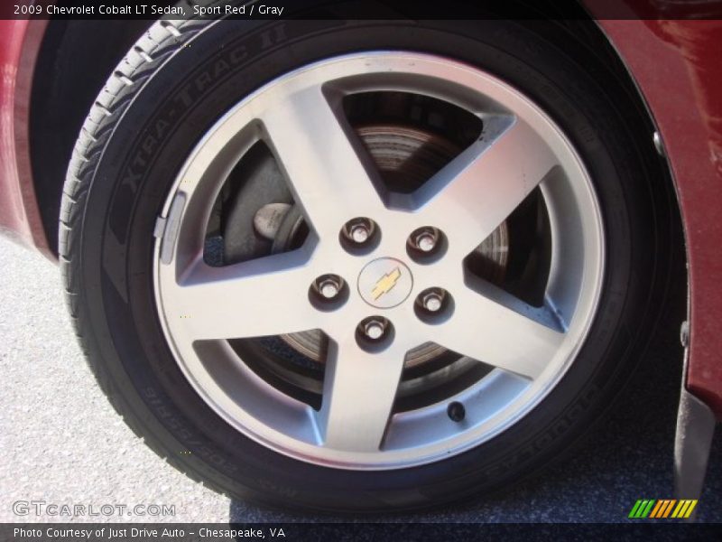 Sport Red / Gray 2009 Chevrolet Cobalt LT Sedan