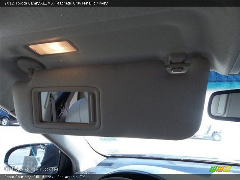 Magnetic Gray Metallic / Ivory 2012 Toyota Camry XLE V6