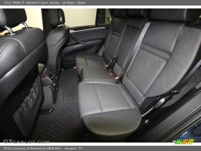 Jet Black / Black 2012 BMW X5 xDrive35i Sport Activity