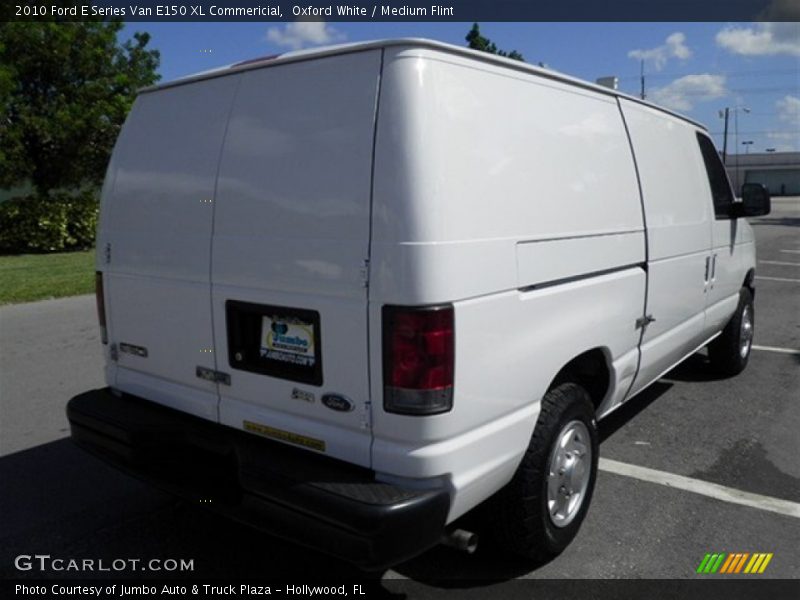 Oxford White / Medium Flint 2010 Ford E Series Van E150 XL Commericial
